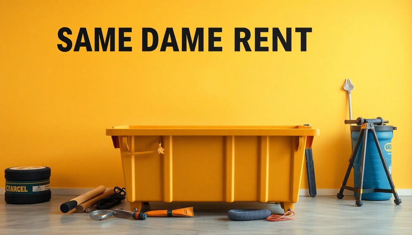 Same Day Dumpster Rental